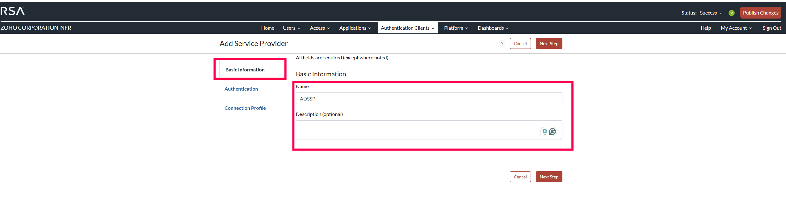 rsa-cloud-authentication-basic-info-adselfserviceplus Setting up a custom authenticator in RSA Cloud