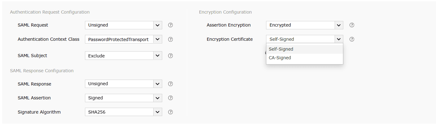 SAML Authentication