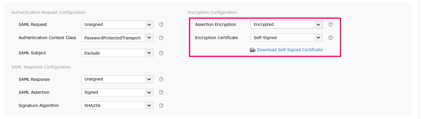 SAML Authentication